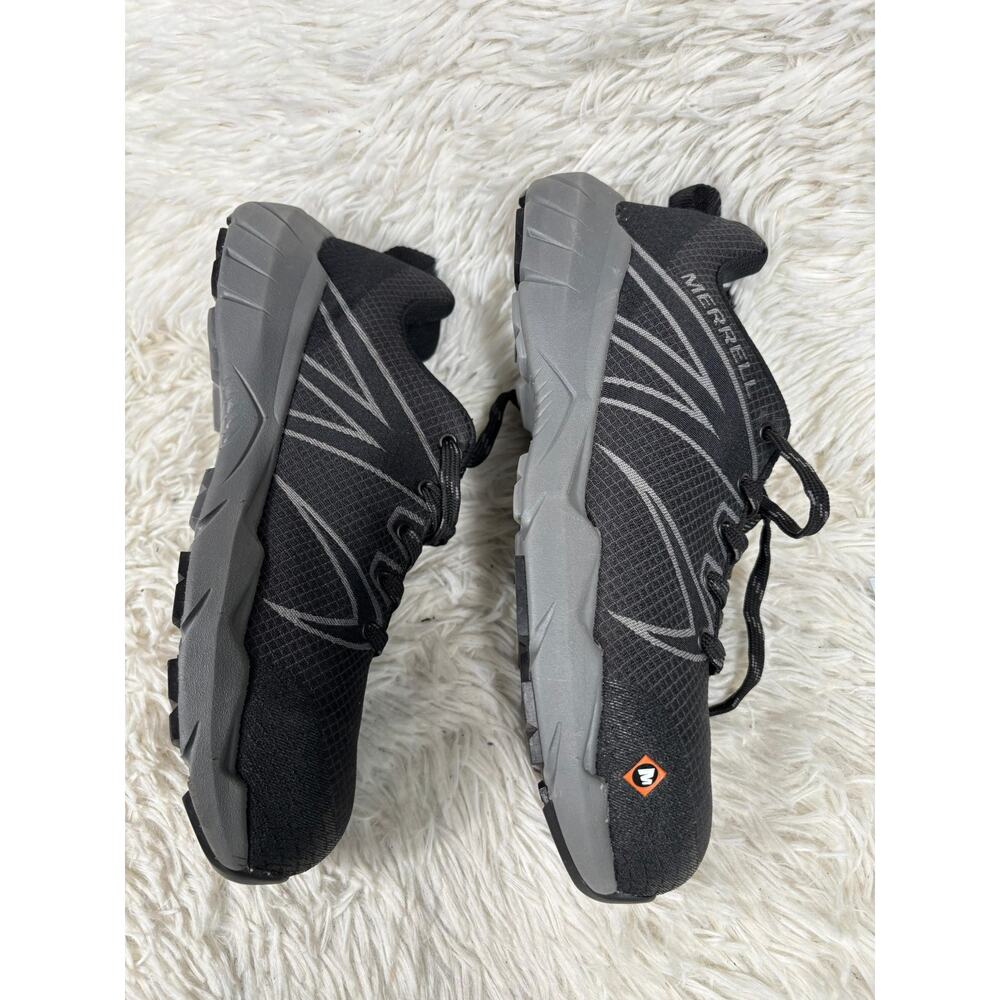Merrell Work Shoes Womens Size 8M Black Safety Toe Slip Resistant Sneakers - Picture 2 of 9